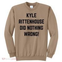 Free Kyle Rittenhouse Kyle Rittenhouse Did Nothing Wrong Sweatshirt thumb 0