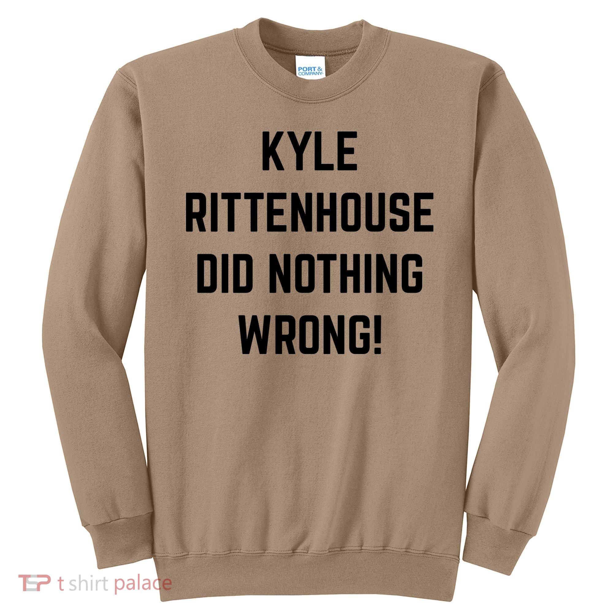 Free Kyle Rittenhouse Kyle Rittenhouse Did Nothing Wrong Sweatshirt