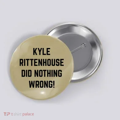 Free Kyle Rittenhouse Kyle Rittenhouse Did Nothing Wrong Button