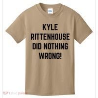 Free Kyle Rittenhouse Kyle Rittenhouse Did Nothing Wrong Kids T-Shirt thumb 0