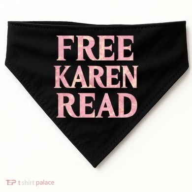 Free Karen Read Support Karen Read USA-Made Doggie Bandana