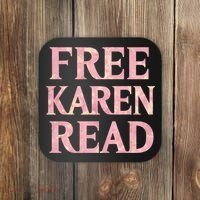 Free Karen Read Support Karen Read Coaster thumb 0