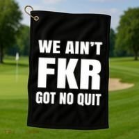 Free Karen Read We AinT Got No Quit Karen Read Golf Towel thumb 1