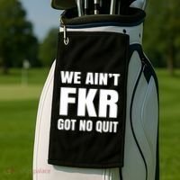 Free Karen Read We AinT Got No Quit Karen Read Golf Towel thumb 2