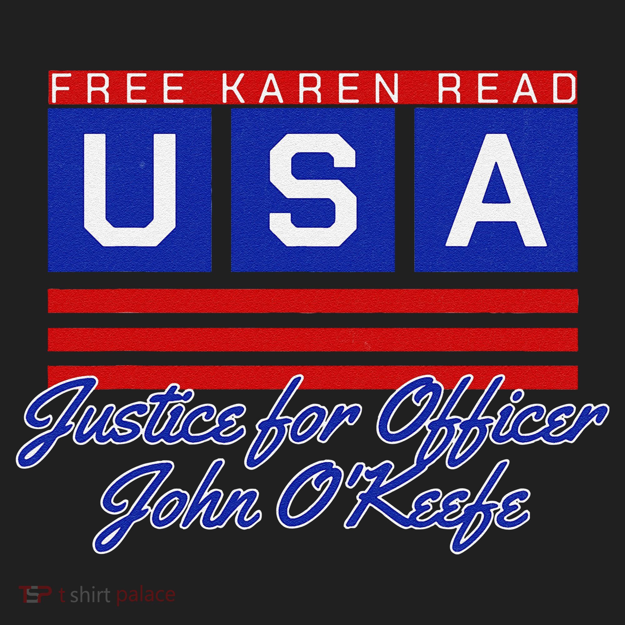 Free Karen Read Justice For Officer John OKeefe Usa America Beanie