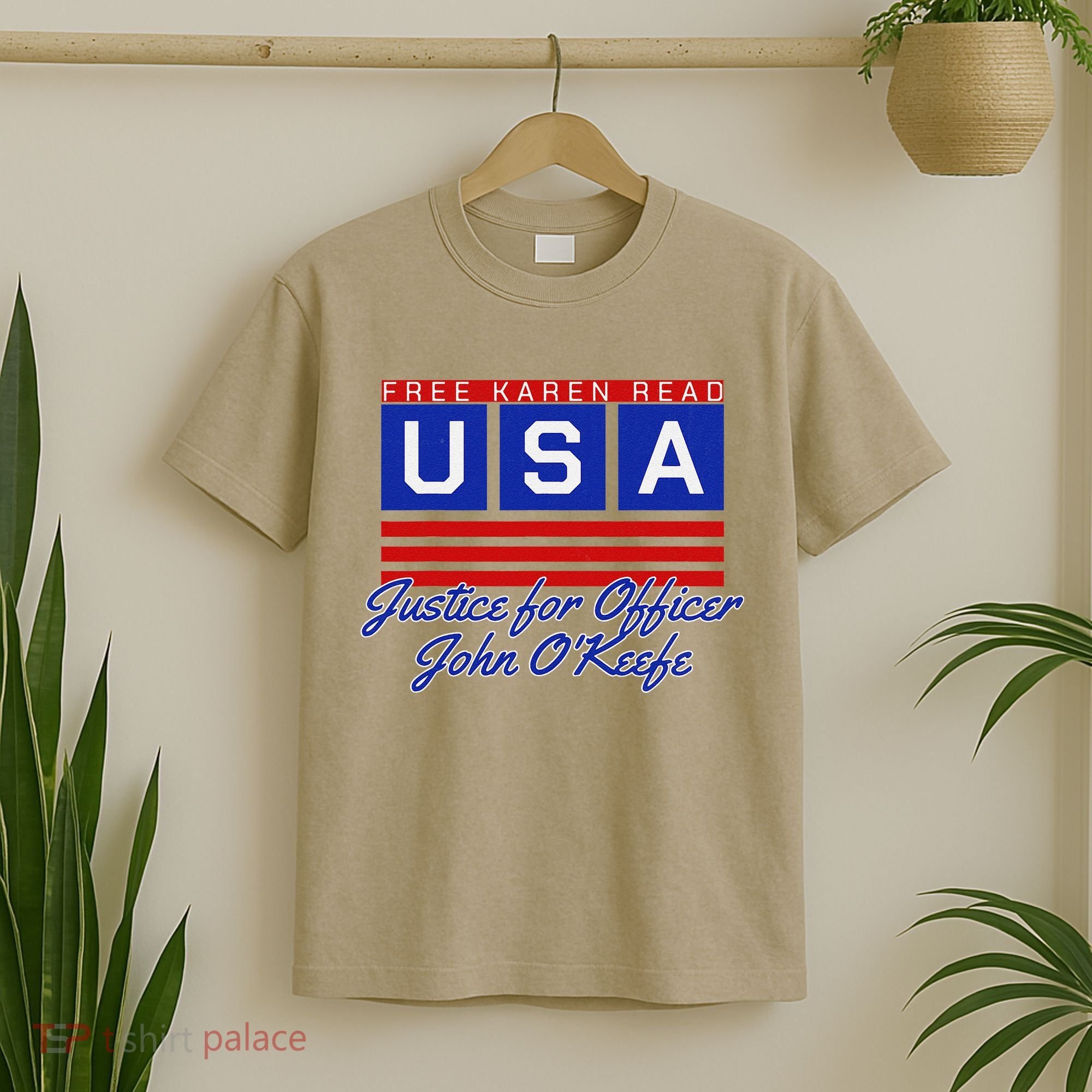 Free Karen Read Justice For Officer John OKeefe Usa America T-Shirt