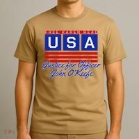 Free Karen Read Justice For Officer John OKeefe Usa America T-Shirt thumb 3