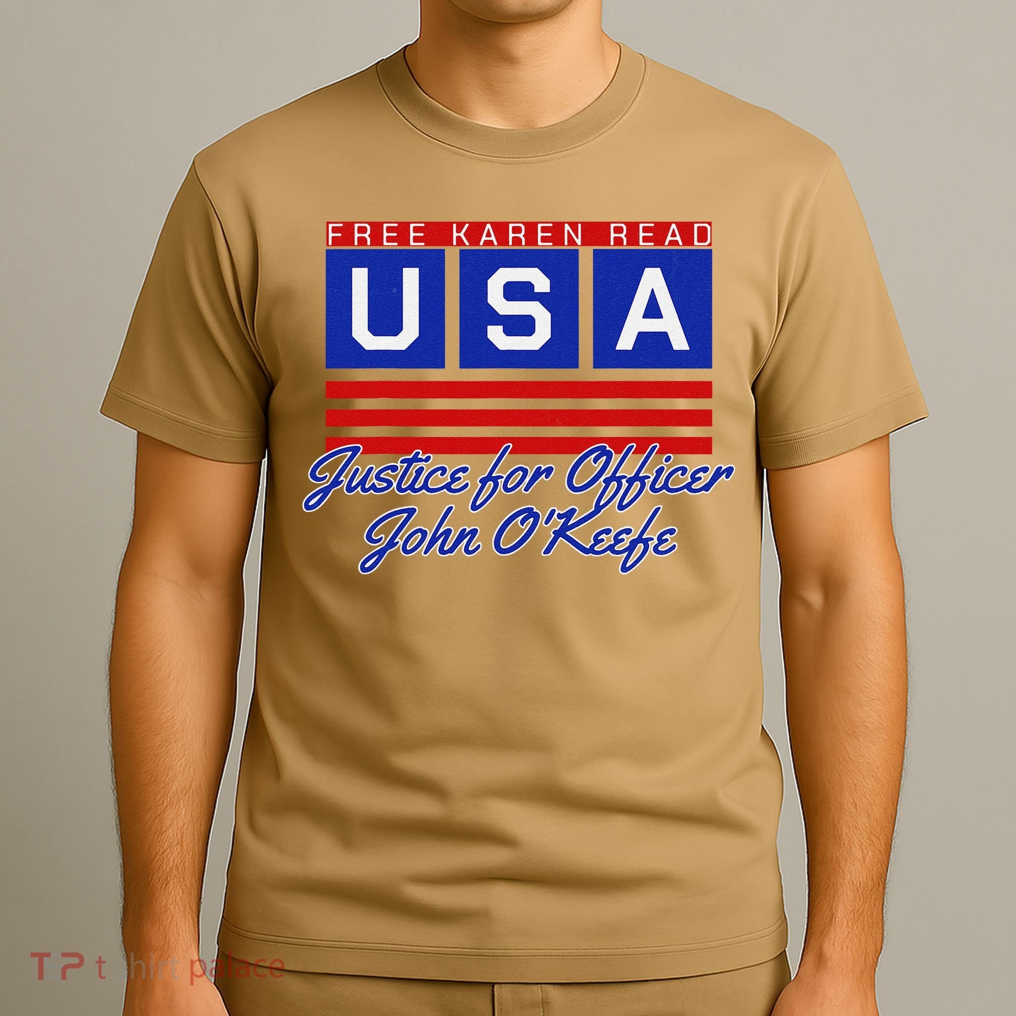 Free Karen Read Justice For Officer John OKeefe Usa America T-Shirt