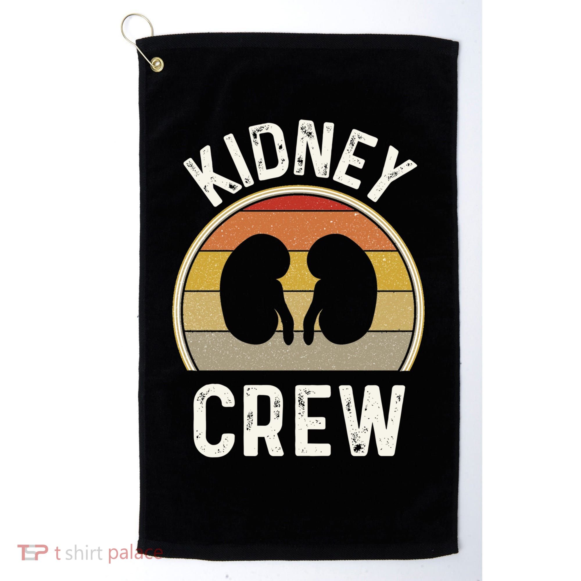 Funny Kidney Stuff Nephrology Nurse Team Renal Dialysis Tech Funny Gift Golf Towel