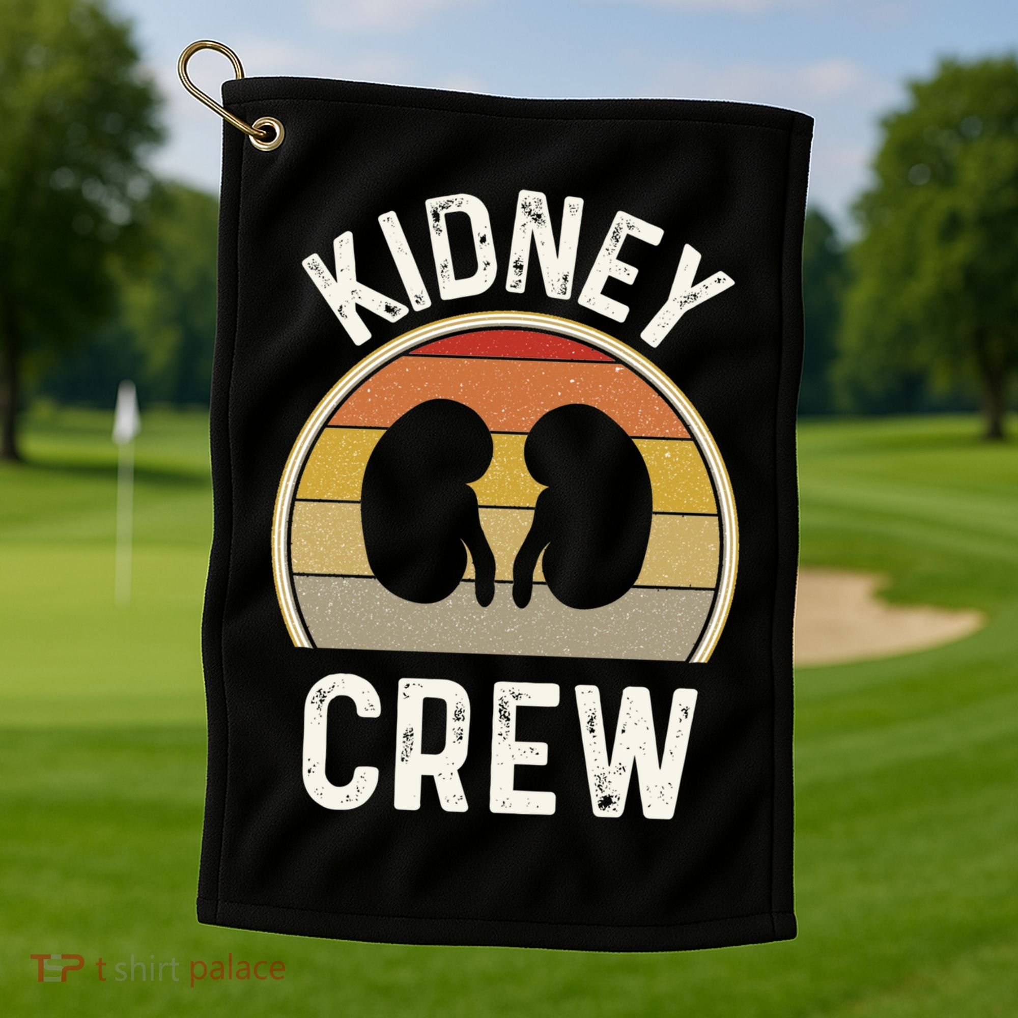 Funny Kidney Stuff Nephrology Nurse Team Renal Dialysis Tech Funny Gift Golf Towel