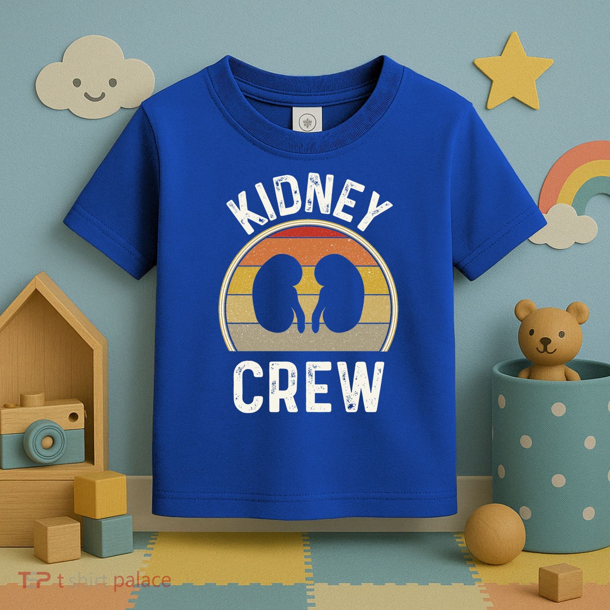 Funny Kidney Stuff Nephrology Nurse Team Renal Dialysis Tech Funny Gift Toddler T-Shirt