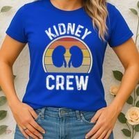 Funny Kidney Stuff Nephrology Nurse Team Renal Dialysis Tech Funny Gift Women's T-Shirt thumb 2