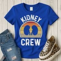 Funny Kidney Stuff Nephrology Nurse Team Renal Dialysis Tech Funny Gift Women's T-Shirt thumb 3