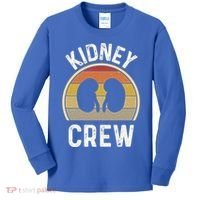 Funny Kidney Stuff Nephrology Nurse Team Renal Dialysis Tech Funny Gift Kids Long Sleeve Shirt thumb 0