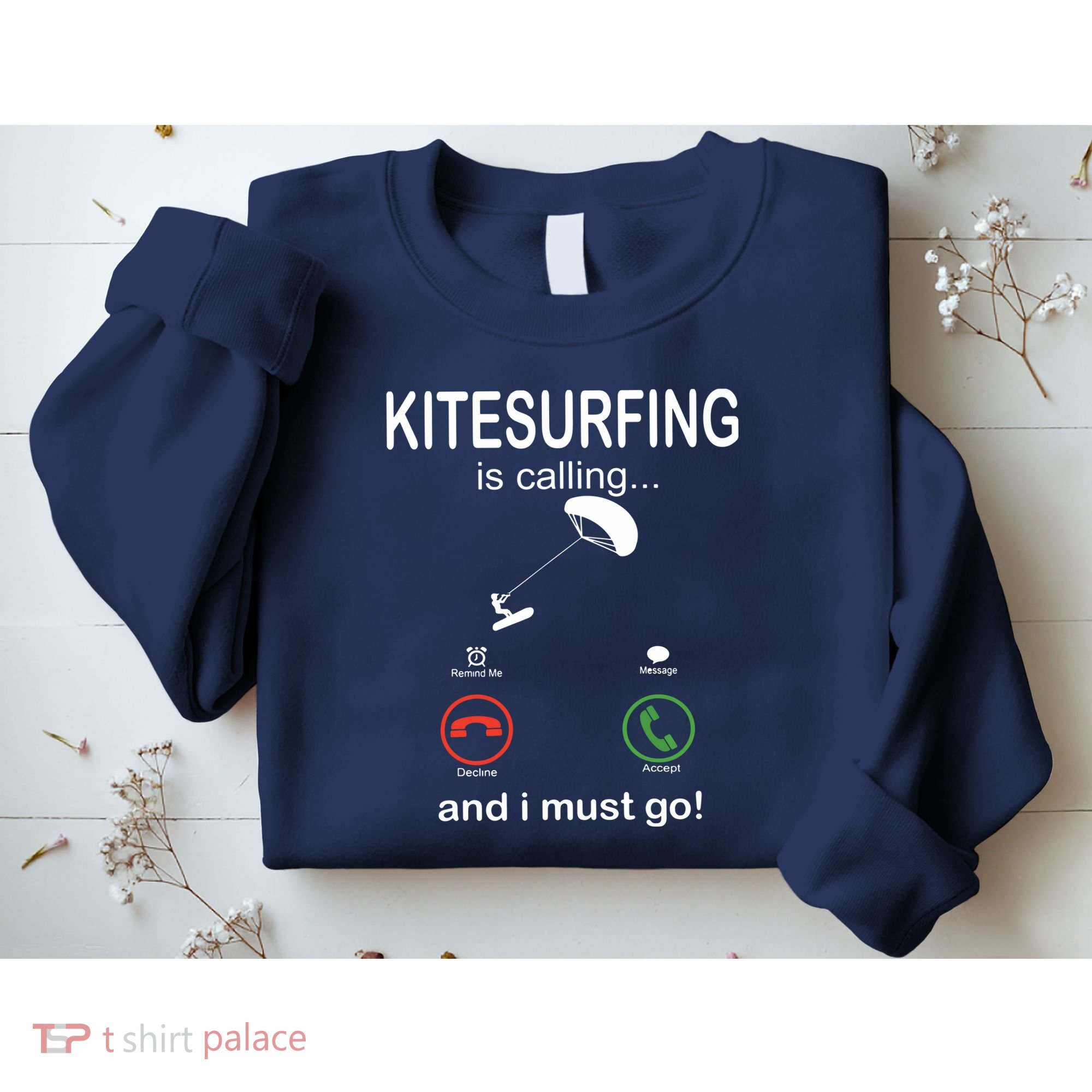 Funny Kitesurfing Shirts Kite Surfer Gift Kiteboarding Kite Sweatshirt