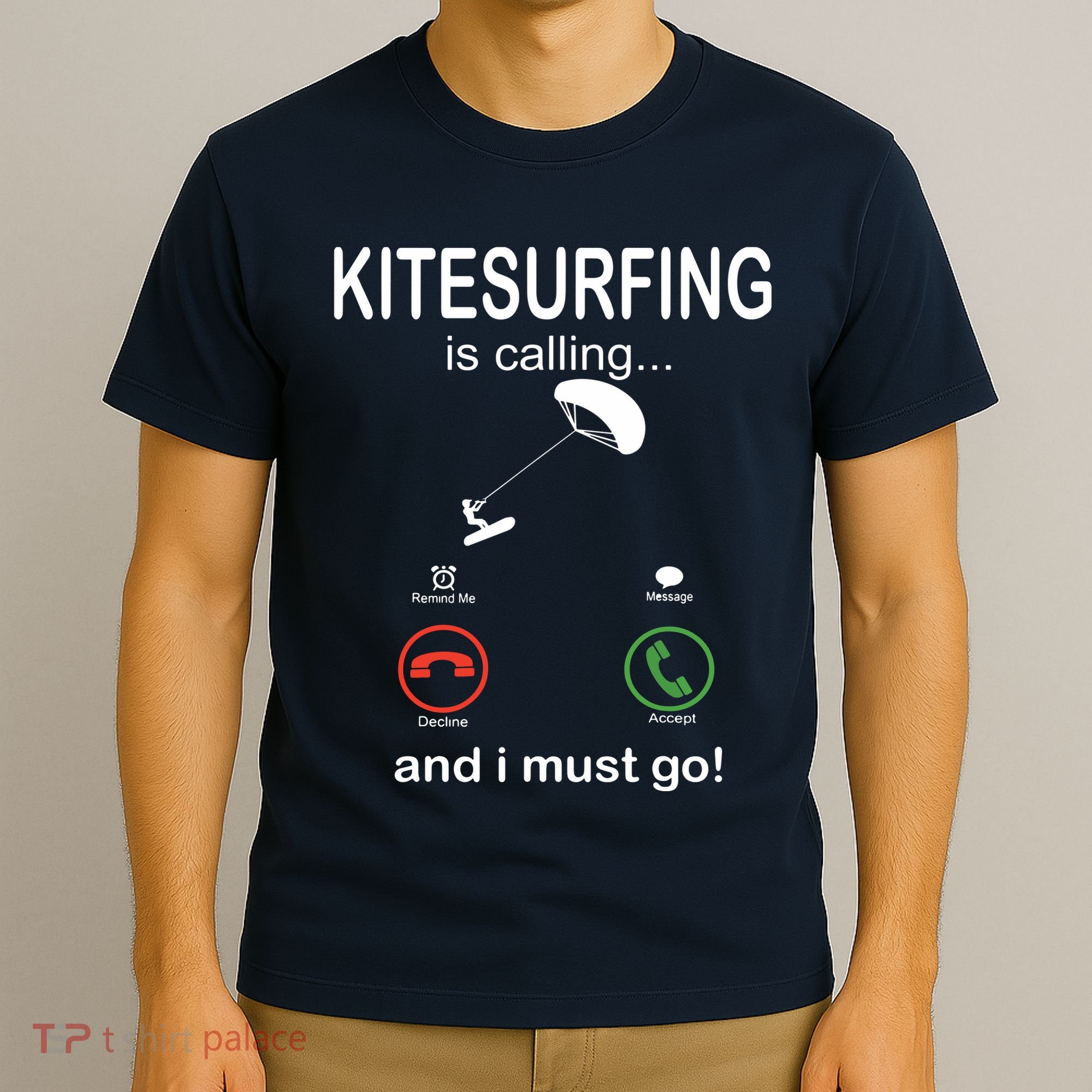 Funny Kitesurfing Shirts Kite Surfer Gift Kiteboarding Kite T-Shirt