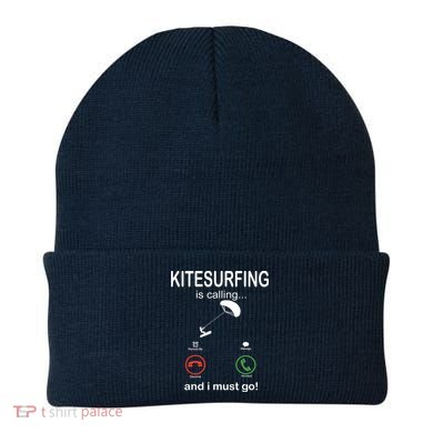 Funny Kitesurfing Shirts Kite Surfer Gift Kiteboarding Kite Beanie