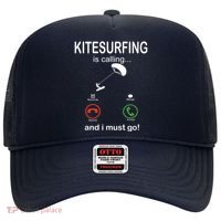 Funny Kitesurfing Shirts Kite Surfer Gift Kiteboarding Kite Hat thumb 0