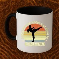 Funny Karate Surely Not Everybody Was Kung Fu Fighting Coffee Mug thumb 2