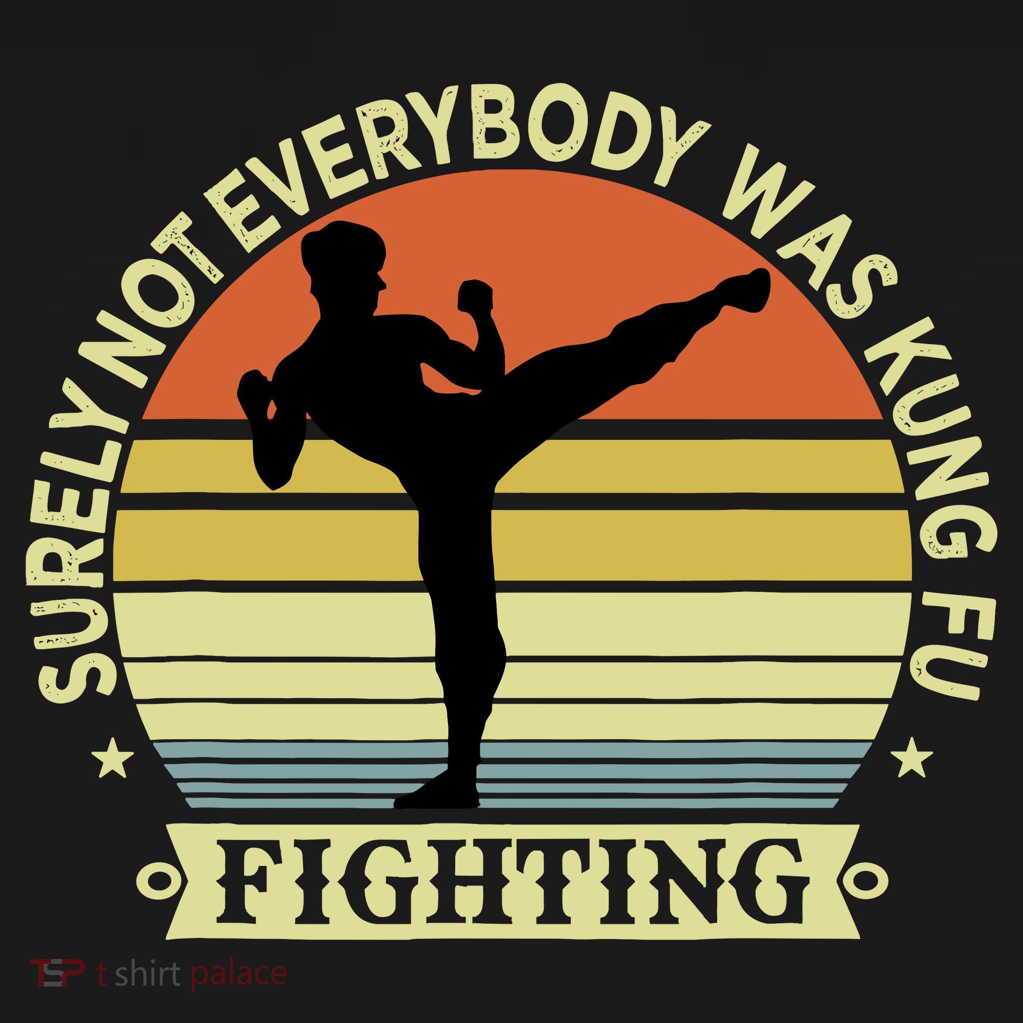 Funny Karate Surely Not Everybody Was Kung Fu Fighting Women's Hoodie