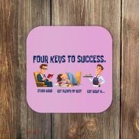 Four Keys To Success 4 Keys To Success Coaster thumb 0