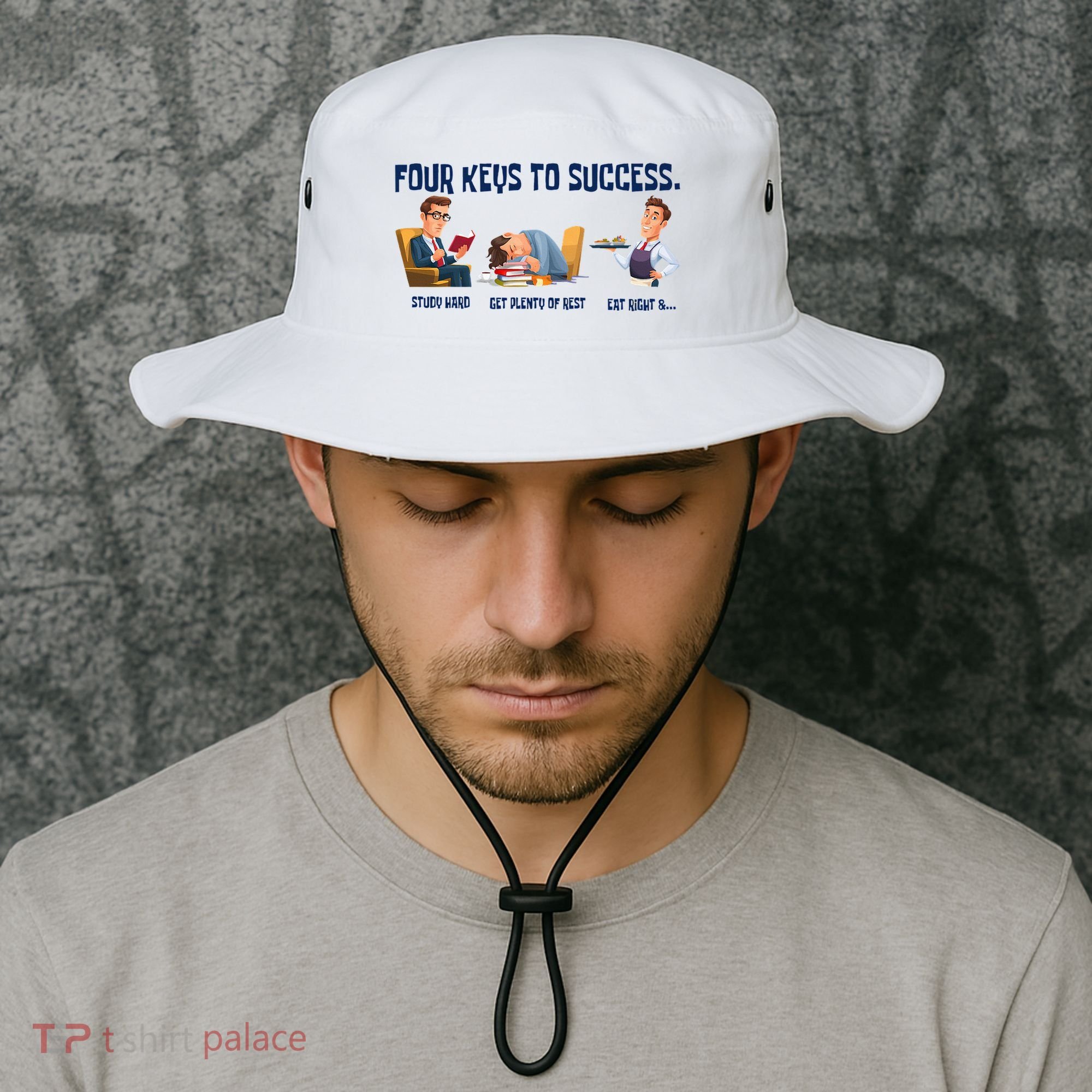 Four Keys To Success 4 Keys To Success Bucket Hat
