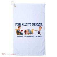Four Keys To Success 4 Keys To Success Golf Towel thumb 0