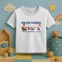 Four Keys To Success 4 Keys To Success Toddler T-Shirt thumb 3