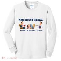 Four Keys To Success 4 Keys To Success Kids Long Sleeve Shirt thumb 0