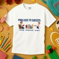 Four Keys To Success 4 Keys To Success Kids T-Shirt thumb 3