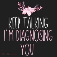 Funny Keep Talking I'm Diagnosing You Psychology Graduation Gift Beanie thumb 2