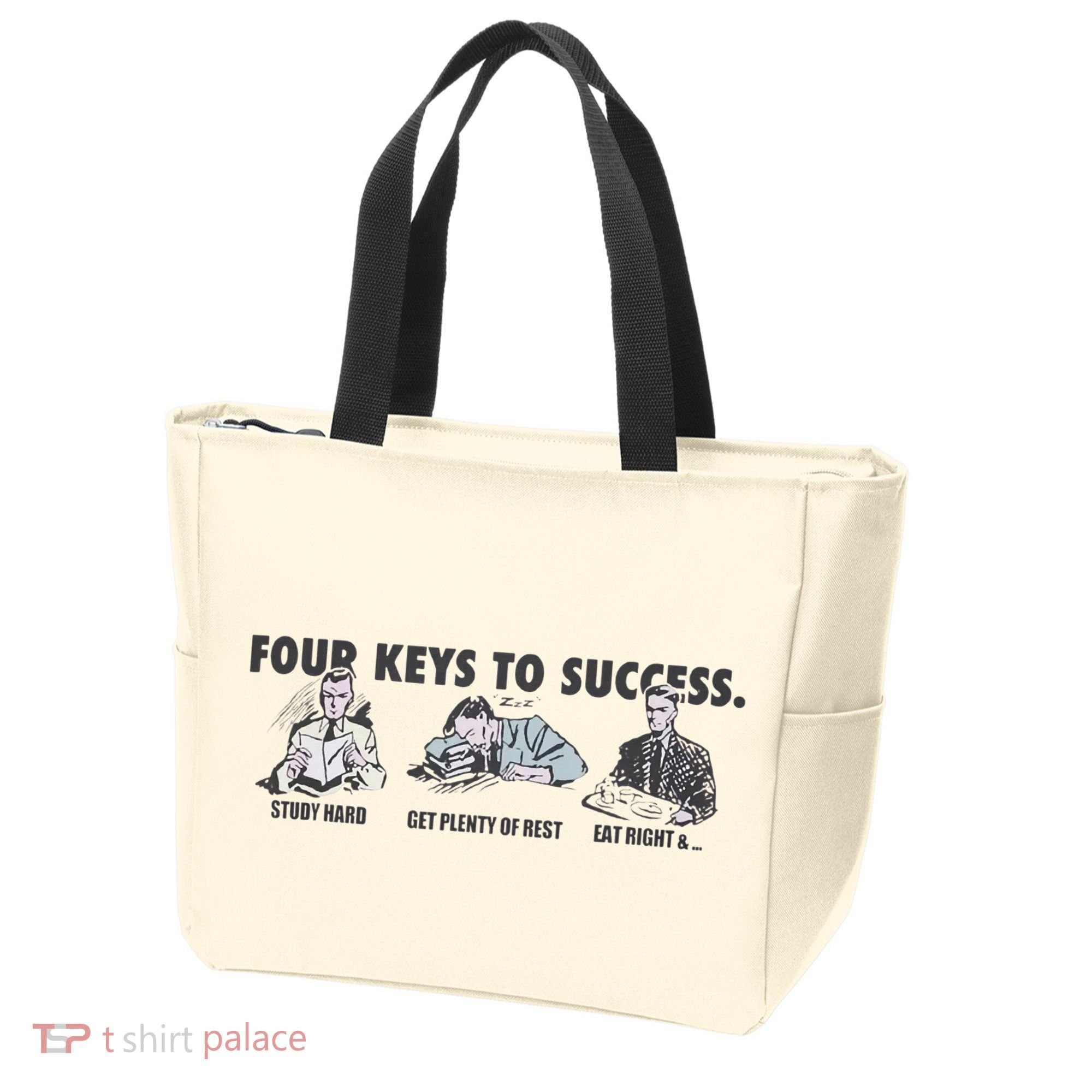 Four Keys To Success Tote Bag