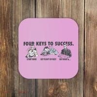 Four Keys To Success Coaster thumb 0
