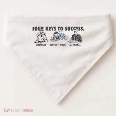 Four Keys To Success USA-Made Doggie Bandana