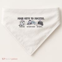 Four Keys To Success USA-Made Doggie Bandana thumb 0