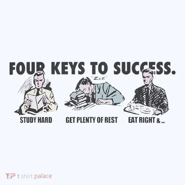 Four Keys To Success Button