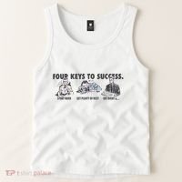 Four Keys To Success Tank Top thumb 2