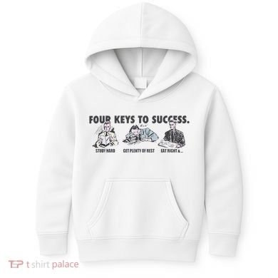Four Keys To Success Kids Hoodie