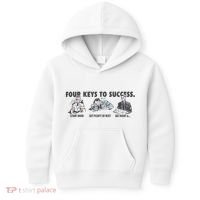 Four Keys To Success Kids Hoodie thumb 0