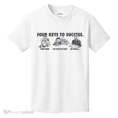 Four Keys To Success Kids T-Shirt