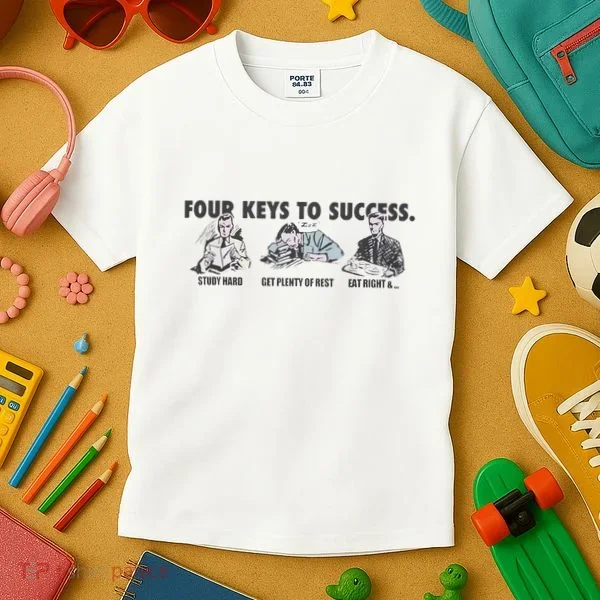Four Keys To Success Kids T-Shirt