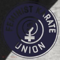 Feminist Karate Union Raglan Baseball Sleeve Shirt thumb 2