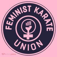 Feminist Karate Union Baby Long Sleeve Bodysuit thumb 2
