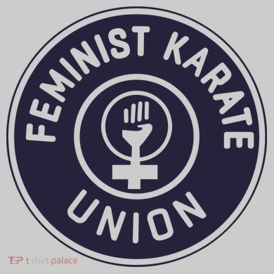 Feminist Karate Union Kids Tie-Dye T-Shirt