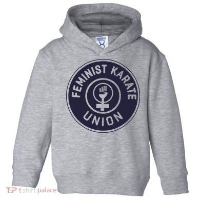 Feminist Karate Union Toddler Hoodie