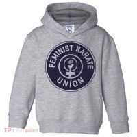 Feminist Karate Union Toddler Hoodie thumb 0