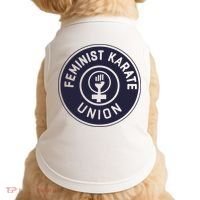 Feminist Karate Union Doggie Tank thumb 0