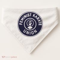 Feminist Karate Union USA-Made Doggie Bandana thumb 0
