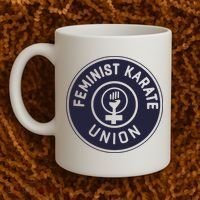 Feminist Karate Union Coffee Mug thumb 2