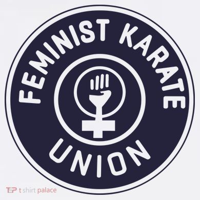Feminist Karate Union Urban Oversized Heavyweight T-Shirt